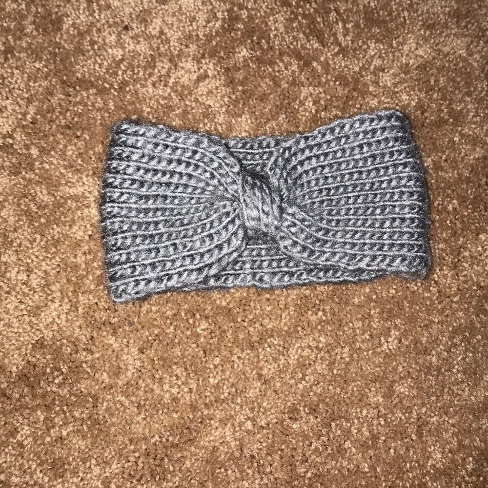 Gray headband / ear muffs